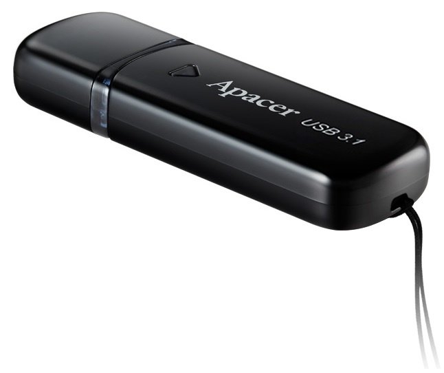 Накопичувач USB 3.0 APACER AH355 64GB Black (AP64GAH355B-1)