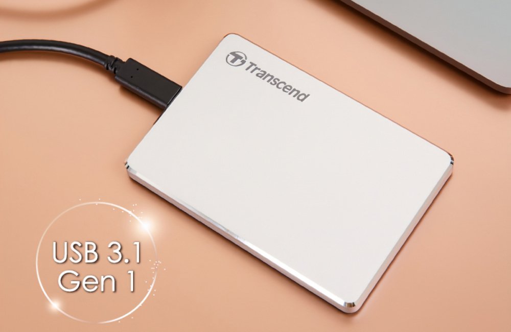 Жорсткий диск TRANSCEND StoreJet 2.5 USB 3.1/Type-C 2TB MC Silver (TS2TSJ25C3S)