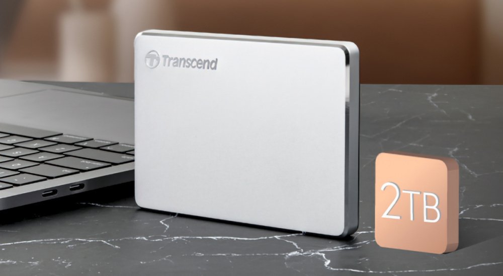 Жорсткий диск TRANSCEND StoreJet 2.5 USB 3.1/Type-C 2TB MC Silver (TS2TSJ25C3S)