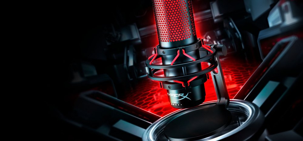 Мікрофон HyperX QuadCast Mic, Black (4P5P6AA)