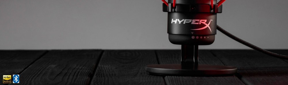 Мікрофон HyperX QuadCast Mic, Black (4P5P6AA)