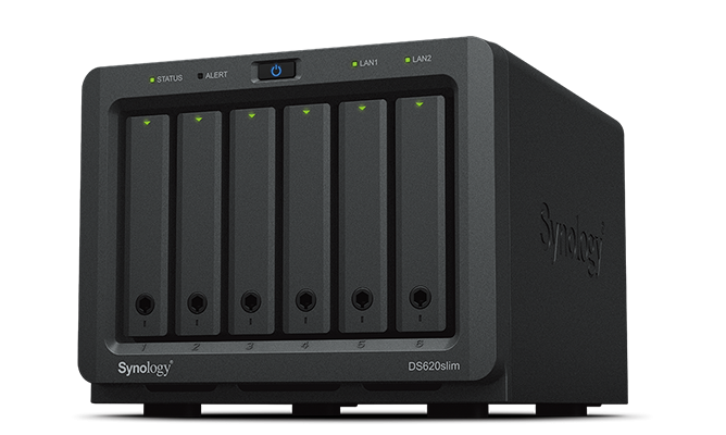 Сетевое хранилище SYNOLOGY DS620slim