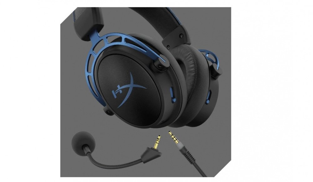 Ігрова гарнітура HyperX Cloud Alpha S 3.5mm/USB, Black/Blue (4P5L3AA)