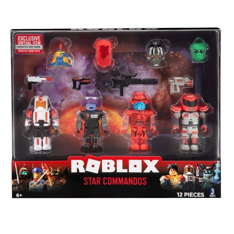 Ігрова колекційна фігурка Jazwares Roblox Mix & Match Set Star Commandos W6 (ROB0213)