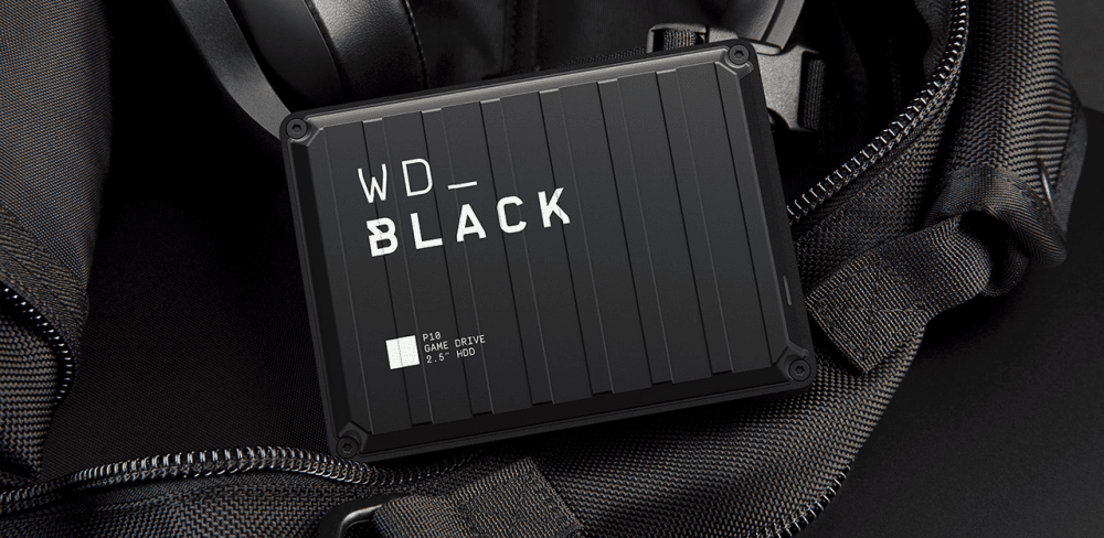 Жорсткий диск WD 2.5″ USB 3.1 P10 4TB Game Drive (WDBA3A0040BBK-WESN)