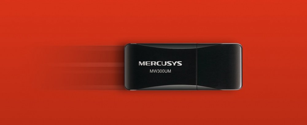 Wi-Fi USB адаптер Mercusys MW300UM