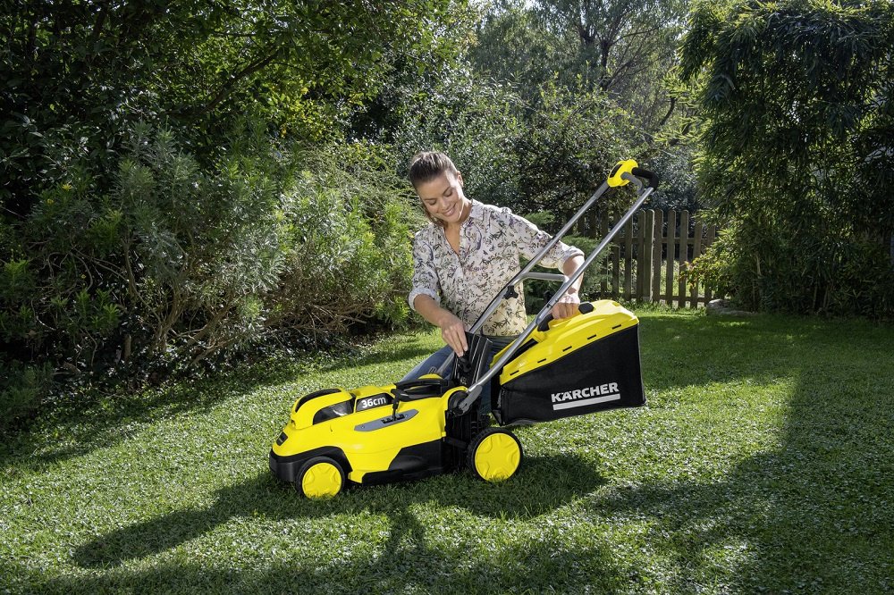 Газонокосарка акумуляторна Karcher LMO 18-36 (без АКБ та ЗП)