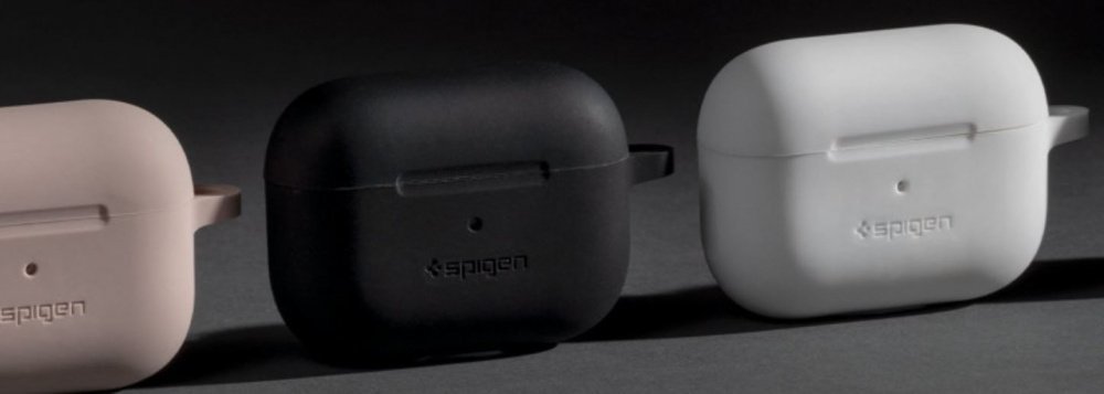 Чохол Spigen для AirPods Pro Silicone Black (ASD00533)