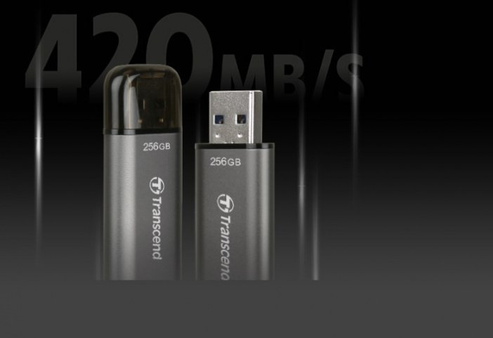 Накопичувач USB 3.2 TRANSCEND JetFlash 920 256GB Black (TS256GJF920)