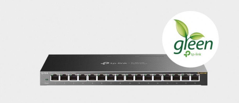 Комутатор TP-LINK TL-SG116E