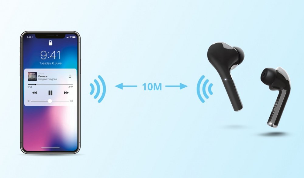 Навушники Trust Nika Touch True Wireless Mic Black