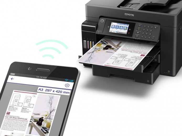 БФП струменевий Epson L15160 з WI-FI (C11CH71404)