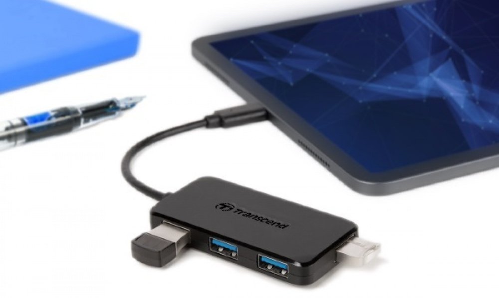 USB-хаб Transcend Type-C HUB 4 ports (TS-HUB2C)