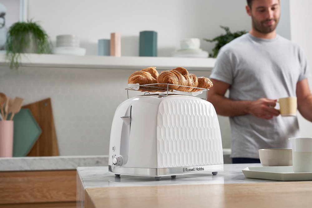 Тостер Russell Hobbs 26060-56 Honeycomb White