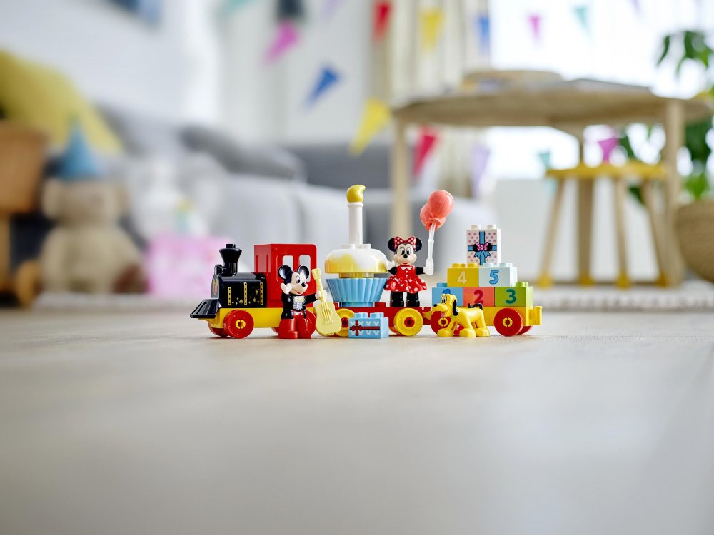 LEGO 10941 DUPLO Disney Святковий поїзд Міккі та Мінні