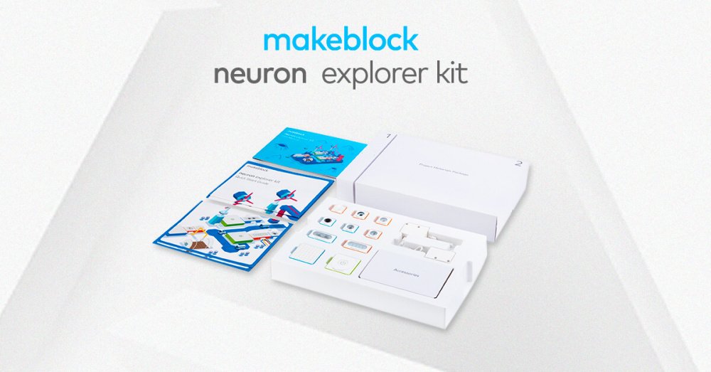 Модульний STEAM конструктор Makeblock Neuron Explorer Kit