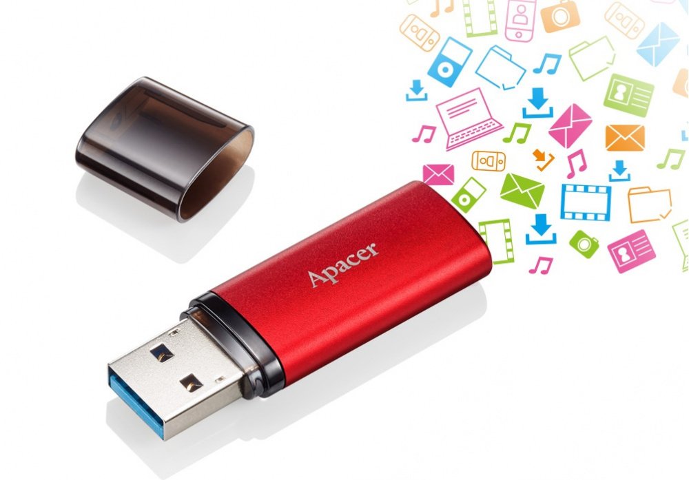 Накопичувач APACER 32GB USB 3.1 AH25B Black (AP32GAH25BB-1)