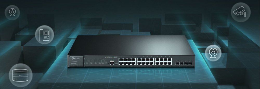 Комутатор TP-LINK TL-SG3428MP