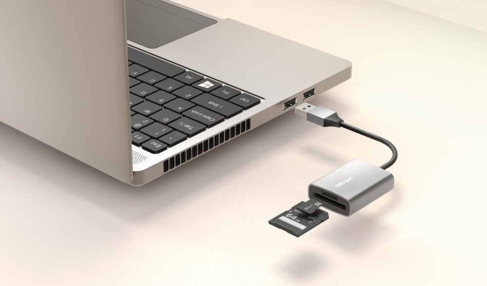 Кардридер Trust Dalyx Fast USB 3.2 Aluminium (24135_TRUST)