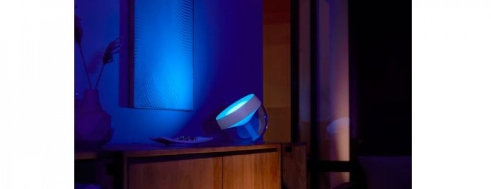 Настільний світильник Philips Hue Iris, 2000K-6500K, Color, Bluetooth, димований, чорний