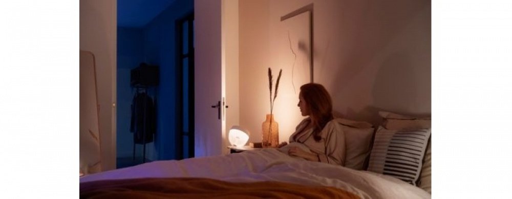 Настільний світильник Philips Hue Iris, 2000K-6500K, Color, Bluetooth, димований, чорний