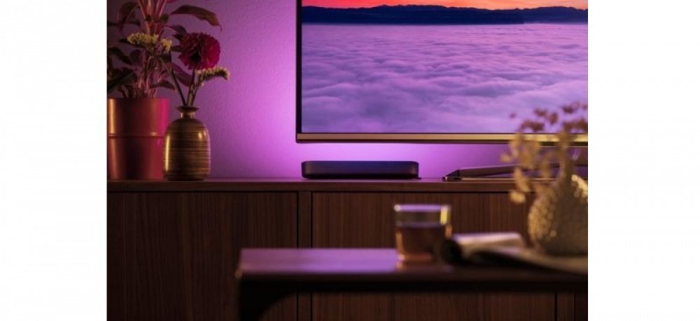 Панель освітлення Philips Hue Play, Color, з регулюванням яскравості світла