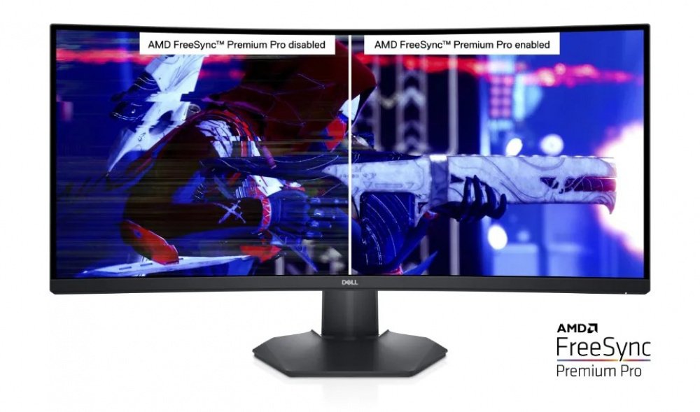 Монітор 34″ DELL S3422DWG (210-AZZE)