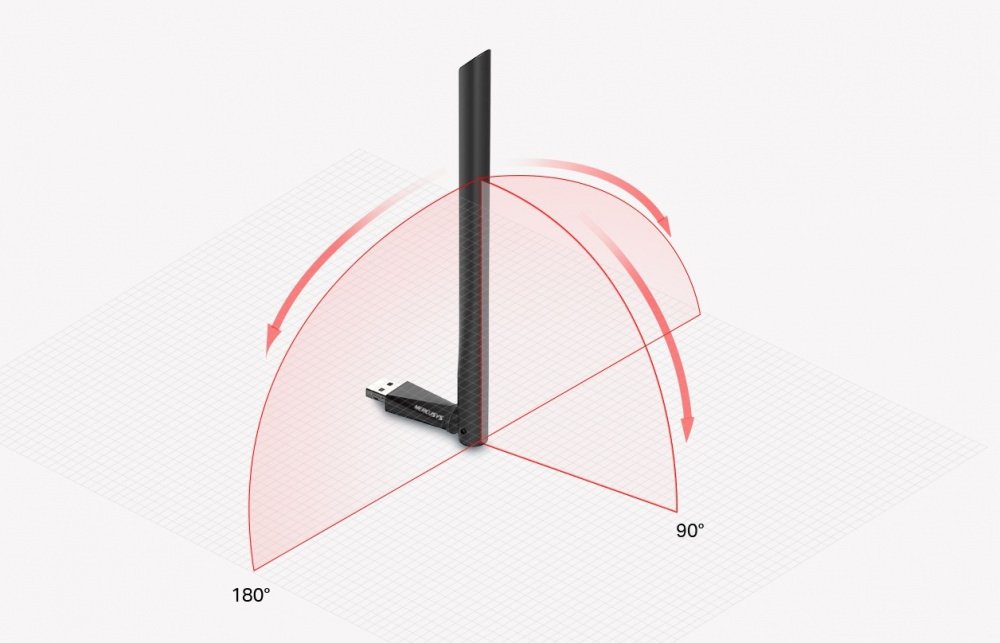 WiFi-адаптер MERCUSYS MU6H AC650 USB2.0