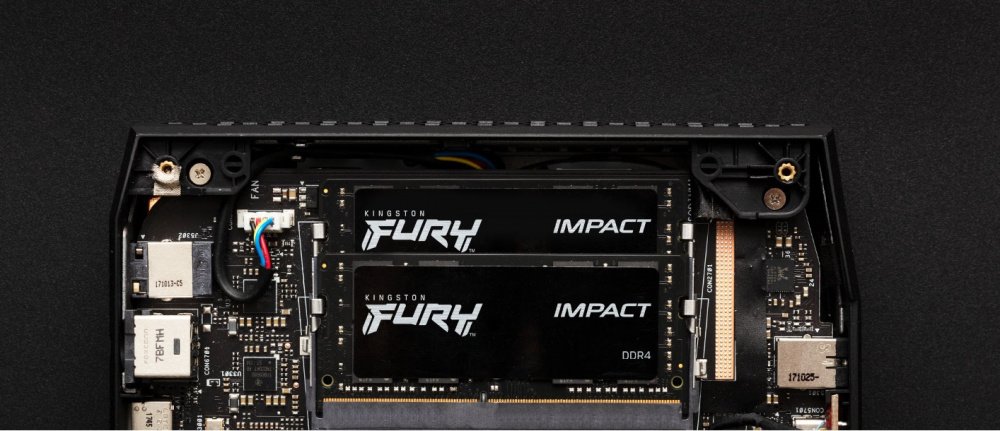 Пам’ять для ноутбука Kingston DDR4 2666 16GB SO-DIMM FURY Impact (KF426S16IB/16)