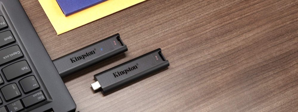 Накопичувач USB 3.2 Kingston DataTraveler Max 1 ТБ Gen 2 Type-C (DTMAX/1TB)