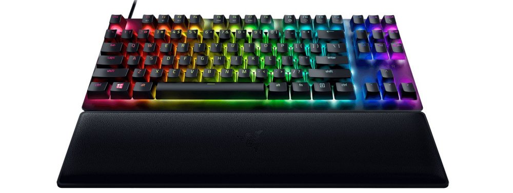 Ігрова клавіатура Razer Huntsman V2 Purple Switch RU Black (RZ03-03931300-R3R1)