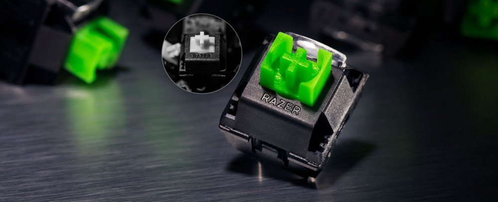 Ігрова клавіатура Razer BlackWidow V3 Tenkeyless Green Switch USB RGB, Black (RZ03-03490700-R3R1)