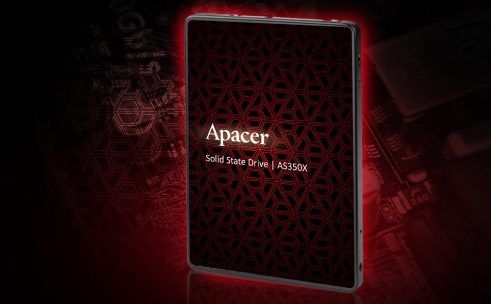 SSD накопичувач APACER SATA 2.5″ 256GB AS350X TLC (AP256GAS350XR-1)