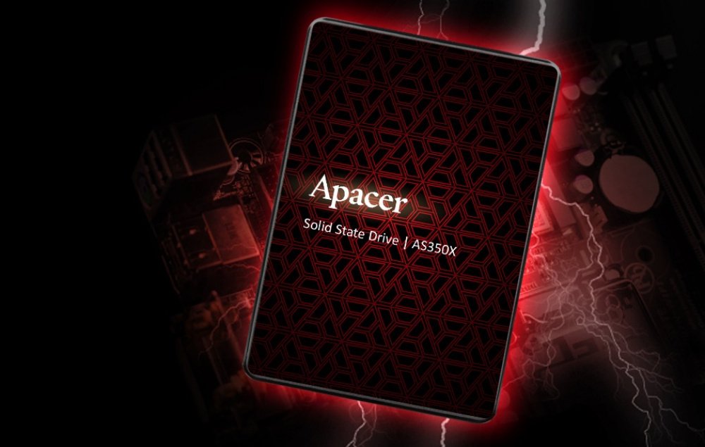 SSD накопичувач APACER SATA 2.5″ 256GB AS350X TLC (AP256GAS350XR-1)