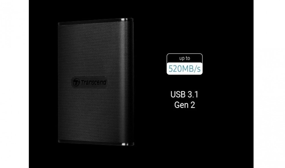 Портативний SSD TRANSCEND 500GB USB 3.1 Gen 2 Type-C ESD270C (TS500GESD270C)