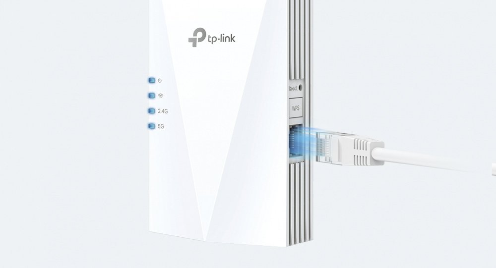 Повторювач Wi-Fi сигналу TP-LINK RE600X AX1800 1хGE MESH