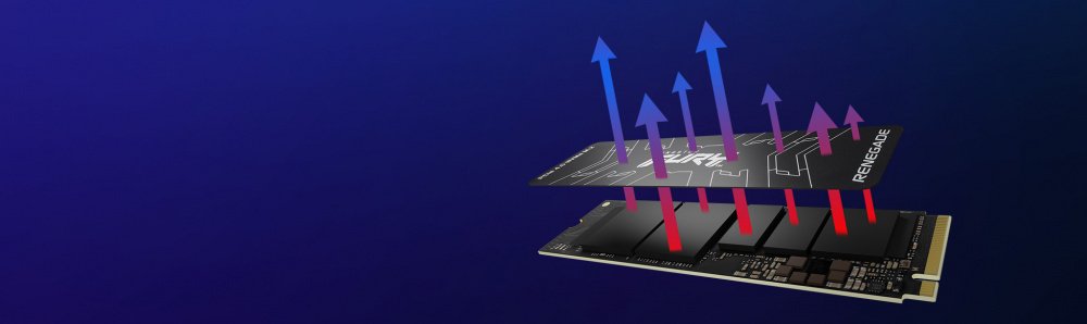 SSD накопичувач Kingston M.2 NVMe PCIe 4.0 4x 4TB Fury Renegade 2280 (SFYRD/4000G)