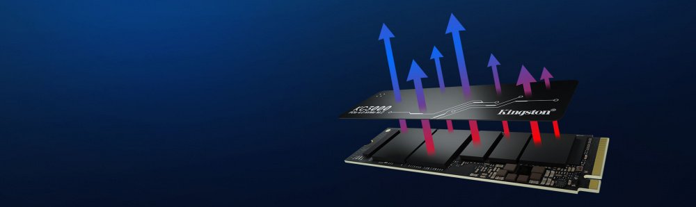 SSD накопичувач M.2 Kingston 512GB KC3000 NVMe PCIe 4.0 4x 2280 (SKC3000S/512G)