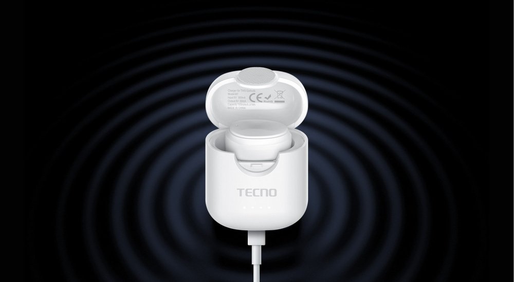 Моно Гарнітура TECNO Minipods M1 White (4895180759475)