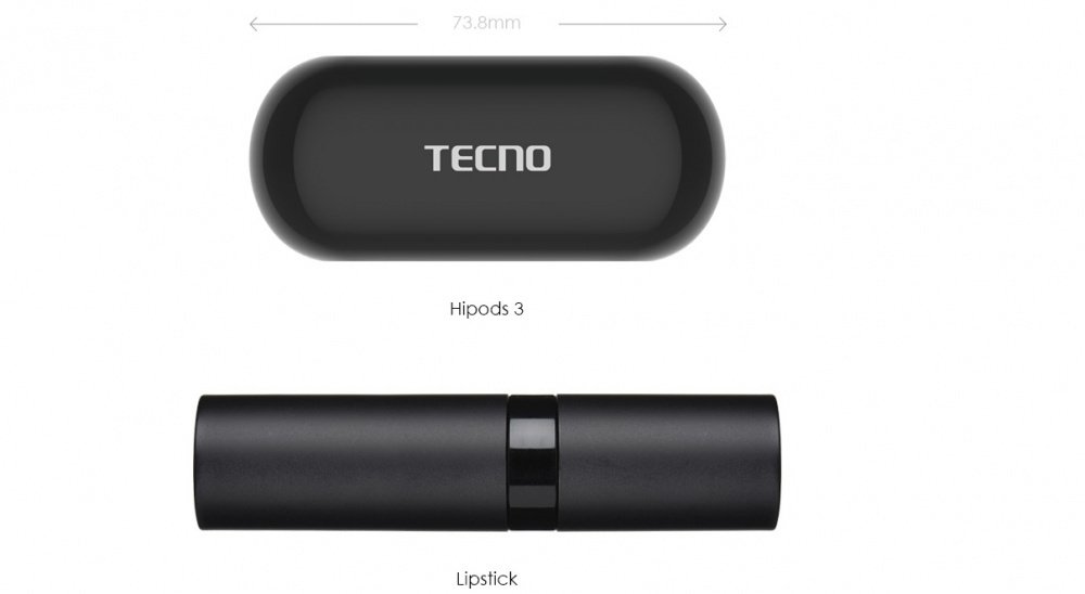 Навушники TECNO Hipods H3 Black (4895180768019)