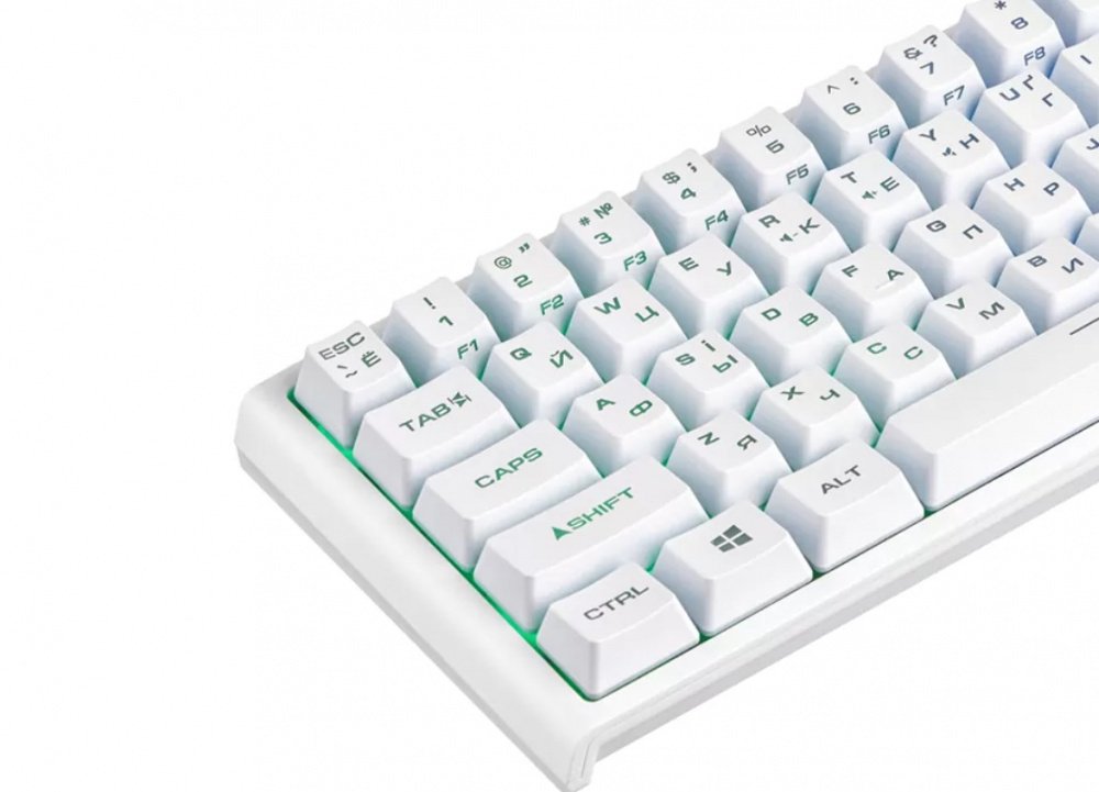 Клавіатура ігрова 2E Gaming KG350 RGB White (2E-KG350UWT)