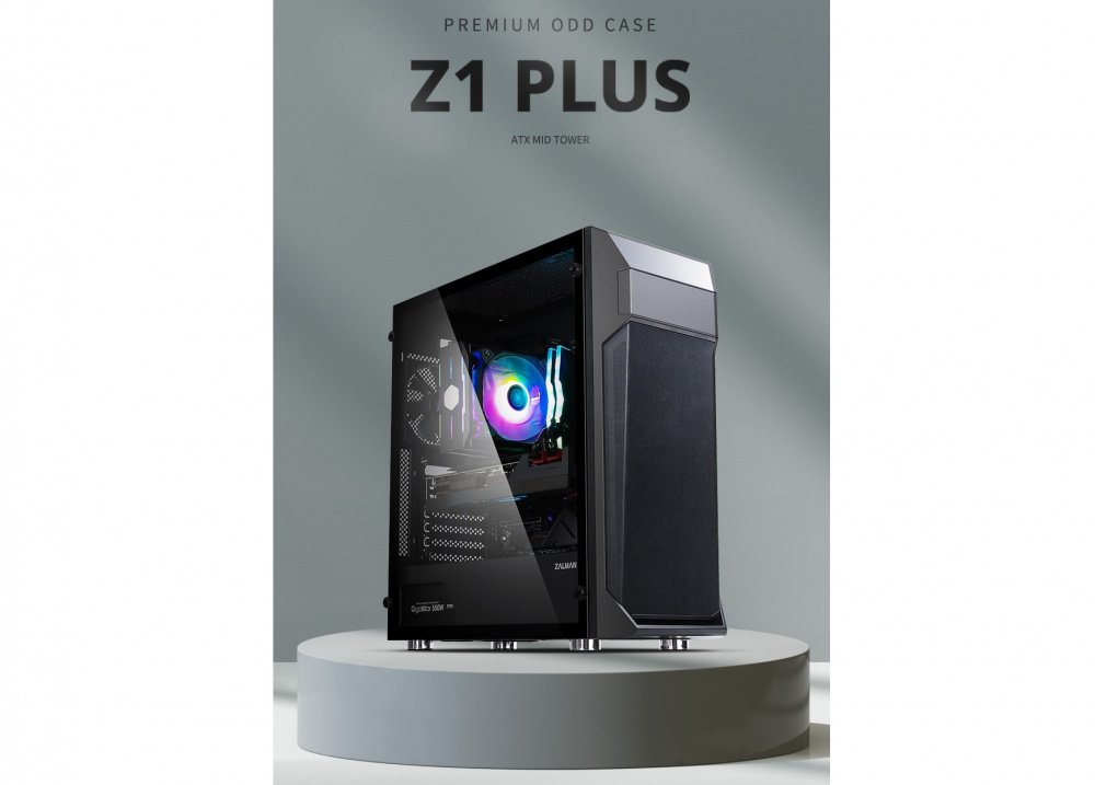 Корпус ПК ZALMAN Z1 PLUS Black