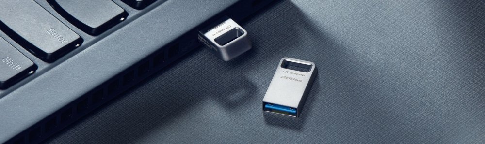 Накопичувач USB 3.2 Kingston 64GB Gen1 DT Micro Metal (DTMC3G2/64GB)