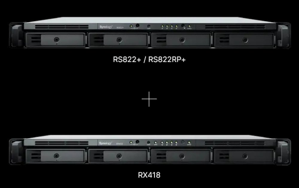 Мережеве сховище NAS Synology RS822+