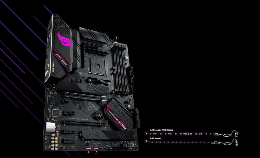 Материнська плата ASUS STRIX B550-F GAMING (90MB14S0-M0EAY0)