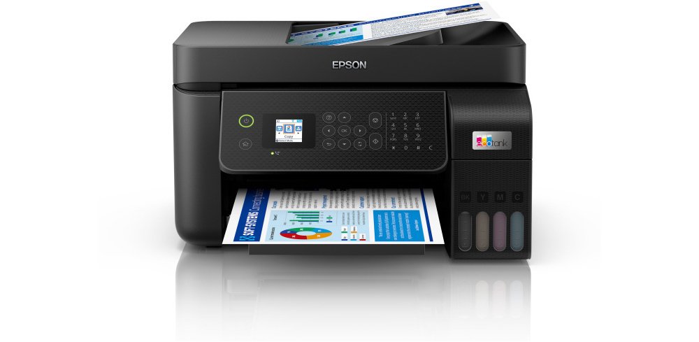 БФП струменевий Epson EcoTank L5290 з WI-FI (C11CJ65407)