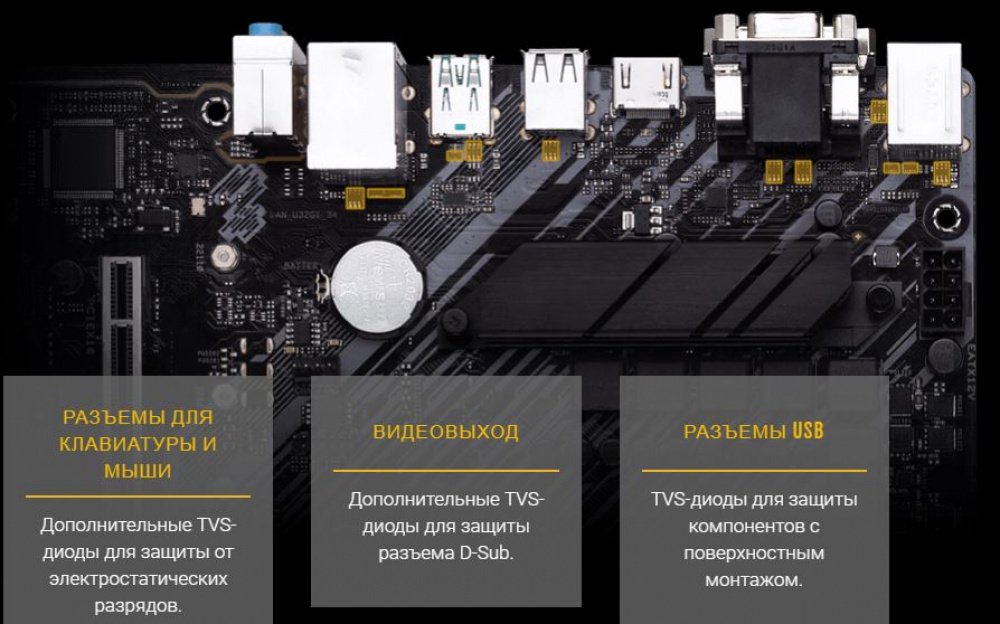 Материнська плата ASUS TUF GAMING A520M-PLUS II (90MB17G0-M0EAY0)