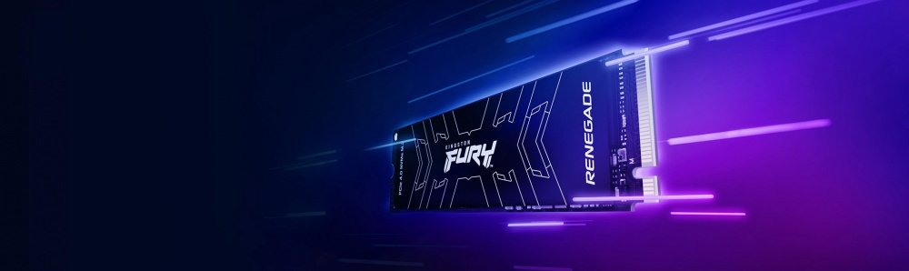 Накопитель SSD Kingston M.2 1TB PCIe 4.0 Fury Renegade + радиатор