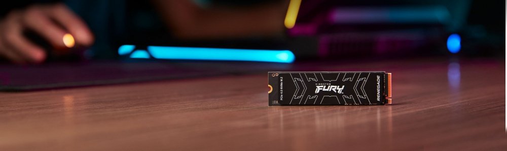 Накопичувач SSD Kingston M.2 1TB PCIe 4.0 Fury Renegade + радіатор