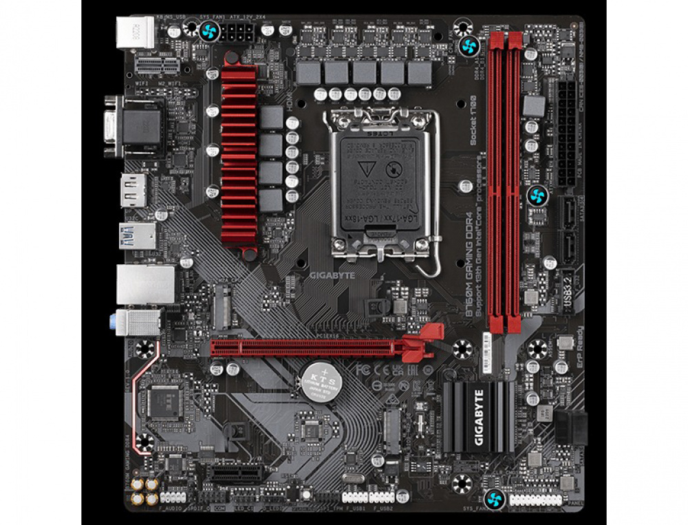 Материнська плата GIGABYTE B760M_GAMING_DDR4 s1700 B760 2xDDR4 HDMI DP mATX